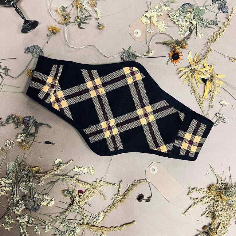 Corset Belt with Lacing in the Back